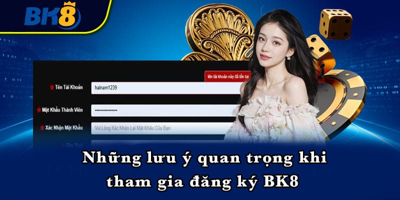 Những lý do thuyết phục bạn nên chọn đăng ký BK8